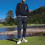 Толстовка унисекс черная Anta, черный - фото 3