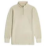 Лонгслив G-Star Overdyed Half Zip Tweeter, бежевый - фото 3