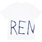 Расписанная футболка Supreme, фуксия - фото 9