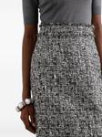 Твидовая юбка Dolce & Gabbana, серый - фото 4