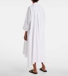 Хлопковое поплиновое платье-рубашка Joseph, White - фото 3