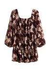 Платье New Look FLORAL SMOCK MINI, Purple Pattern/Mottled Purple - фото 5