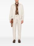 Eleventy льняная куртка, нейтральный - фото 2