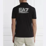 Рубашка поло стандартного кроя Ea7, черный - фото 2