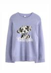 Джемпер Lindex Jumper, Light Lilac/Lilac - фото 4