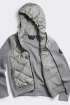 Худи Canada Goose HyBridge Quilted Knit Black Label, Silver Ore - фото 10