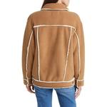 Пальто женское коричневое Ugg - фото 3