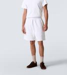 Хлопковые флисовые шорты Entire Studios, Heather Grey - фото 3