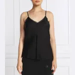 Топ стандартного кроя The Kooples, черный - фото