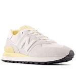 Кроссовки New Balance 574 Legacy 'Grey Yellow' - фото 4