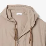 LACOSTE Хлопковый худи со шнурком, Beige - фото 5