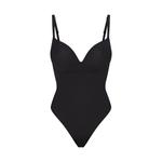 Боди-стринги с эффектом пуш-ап SKIMS, цвет onyx - фото 6