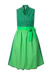 Платье Ulla Popken MINIMAL GOBLET COLLAR , Grass Green/Green - фото 7