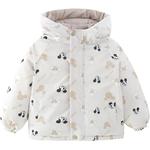 Пуховик Mickey Series для детей 3-7 лет Disney, хаки - фото