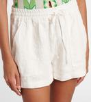 Льняные шорты Sutton Velvet, Chalk - фото 4