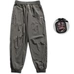 Модные повседневные брюки Unisex Jeep, черный - фото 8