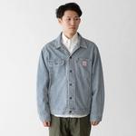 Куртка Levi's Sunrise Trucker Levis, серый/синий - фото 4