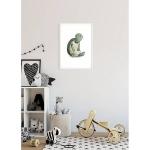 Фреска Komar Cute Animal Turtle цвет grün/schwarz/weiß - фото 4