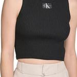 Футболка-майка женская Calvin Klein, черный - фото 8