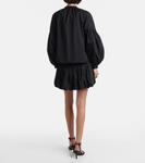 Хлопковая блузка Rowena Ulla Johnson, Noir - фото 3