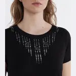 Футболка стандартного кроя Liu Jo, черный - фото 4