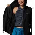 Женская куртка с капюшоном Kor AirShell Mountain Hardwear, черный - фото 5