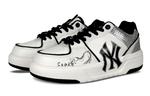 MLB Chunky Liner Non-slip Lightweight Low-Top Skateboard Shoes Unisex Silver White - фото 4