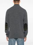 Barbour шерстяной свитер, серый - фото 3