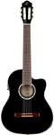 Акустическая гитара Ortega RCE141 Nylon String Acoustic Electric Guitar with Gig Bag Black - фото