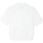 Футболка поло женская белая MLB - фото