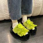 Pleasant language Тапочки / Домашние тапочки Green/khaki - фото 8