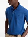 Рубашка поло с вышитым логотипом Woolrich, синий - фото 5