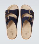 Замшевые сандалии Brunello Cucinelli, Com20 - фото 4