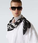Шелковый шарф в полоску Dolce&Gabbana, Riga BCA F.Nero - фото 3