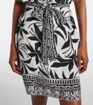 Платье-рубашка с принтом Vanessa Velvet, черный - фото 5