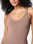 Spanx Sculpt Seamless Power Thong Bodysuit Spanx, Brown - фото 3