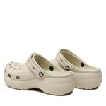 Шлепанцы Crocs ClassicPlatform Clog, бежевый - фото 3