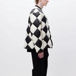 NEIGHBORHOOD Чекер пуховик, White - фото 9