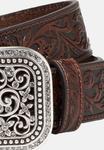 Ремень Ariat RHINESTONE FILLAGREE, Brown - фото 3