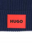 Шапка HUGO G00259, темно-синий - фото 3