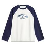 LINING Футболка Women's Milky White / Sailor Blue - фото