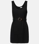 Мини-платье Cyra bouclé Rixo, черный - фото