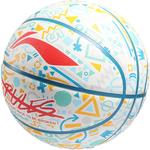 LINING Мяч баскетбольный универсальный размер 5 детский белый rubber - фото 6