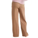 Привлекательные светлые женские брюки Roxy, коричневый - фото 2