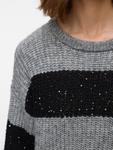 Свитер VERO MODA VMSparkle, Mottled Grey - фото 5