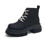 Короткие ботинки Martin 6,3 см женские Devanro, Black - фото