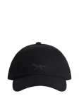 Бейсболка с принтом Maison Kitsuné, черный - фото