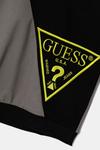 Детская хлопковая толстовка Guess, черный - фото 3