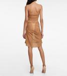 Облегающее мини-платье с корсетом Mugler, Nude 1 - фото 3