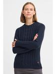 Пуловер Oxmo Strickpullover OXCARRYONE 21301292ME modischer Strickpullover, синий - фото